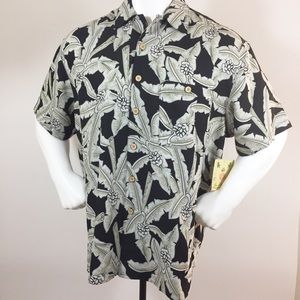 Joe Marlin Hawaiian Button Down Shirt